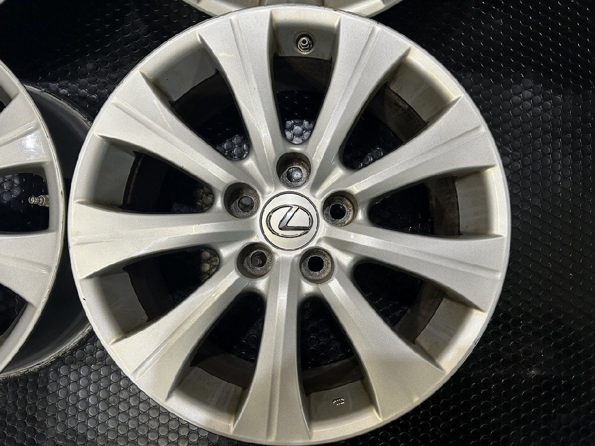 レクサス GS ホイール 17インチ 4本 7 3 45 VHL 417