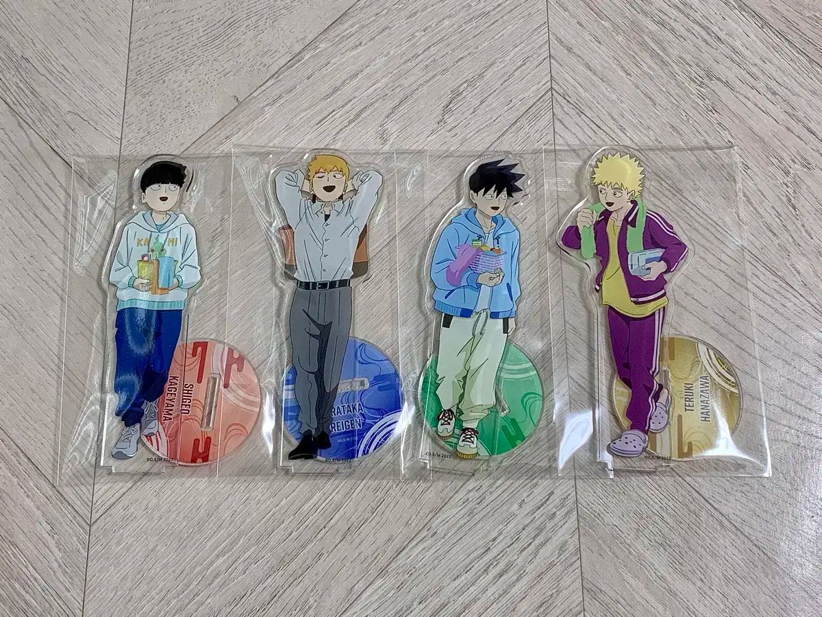 モブサイコ100 몹싸 首 アクリルスタンド 影山 茂夫 霊幻 新隆 りつ テルー