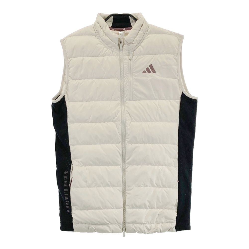 サイズ L ADIDAS GOLF アディダスゴルフ IM6475 ジップダウンベスト WIND. RDY ベージュ系 240101435605 ゴルフウェア メンズ ストスト