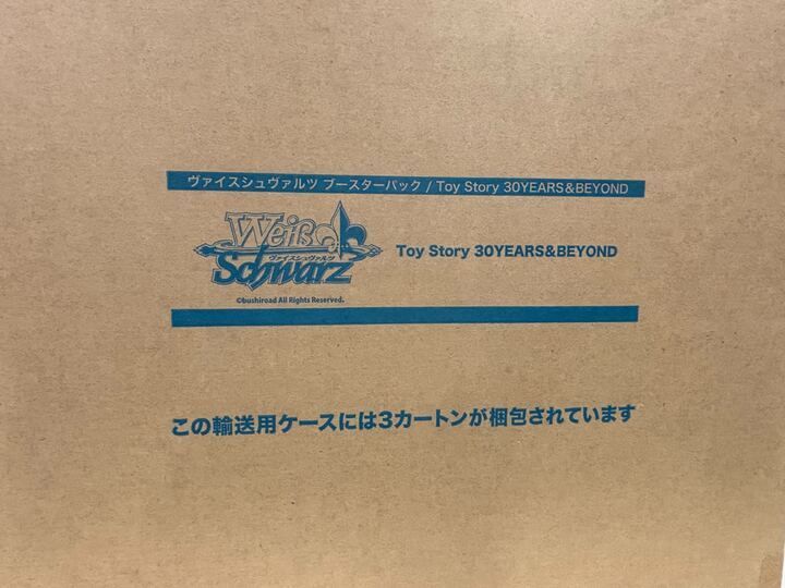 カートン ヴァイスシュヴァルツ Toy Story 30YEARS-BEYOND