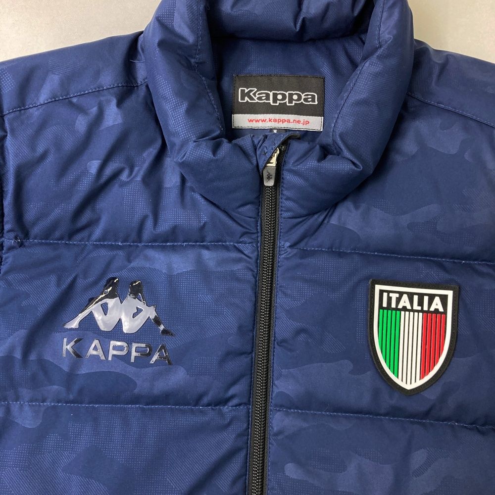 サイズ：L KAPPA GOLF カッパゴルフ 2WAY ダウンジャケット カモフラ柄