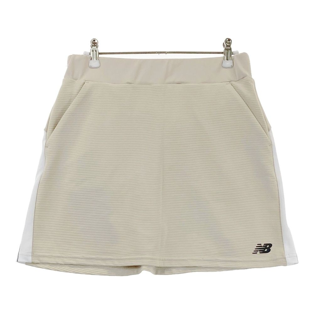 サイズ 1 NEW BALANCE GOLF ニューバランス モデル インナー付スカート ベージュ系 240101553860 ゴルフウェア レディース ストスト