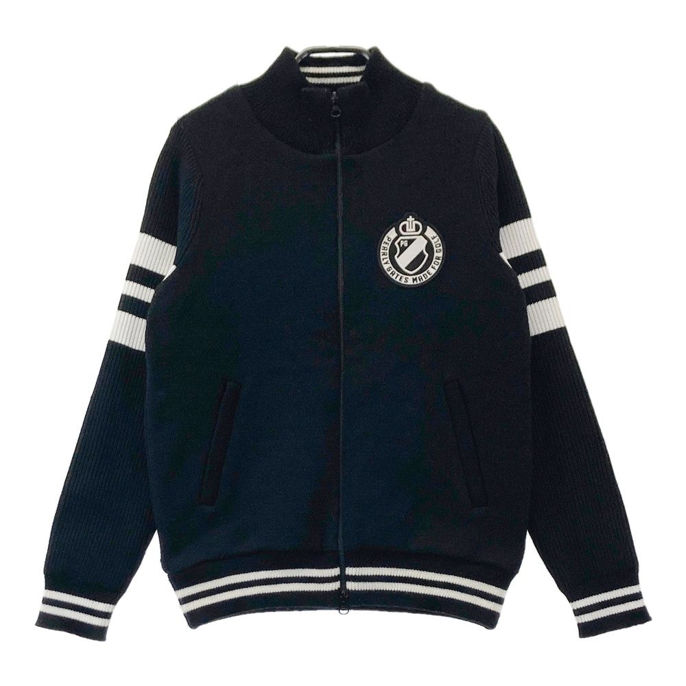 サイズ：0 PEARLY GATES パーリーゲイツ 裏地付ニットジップジャケット