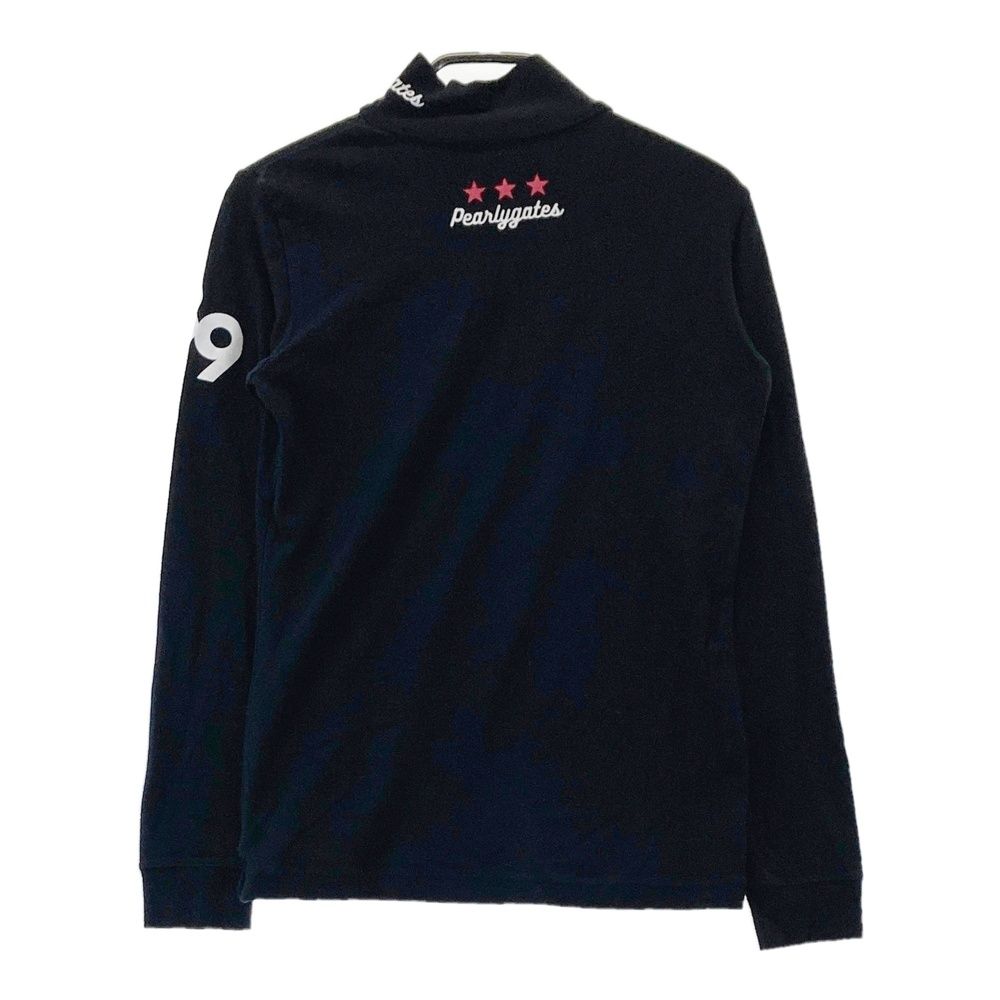 サイズ：0 PEARLY GATES パーリーゲイツ ハイネック長袖Tシャツ