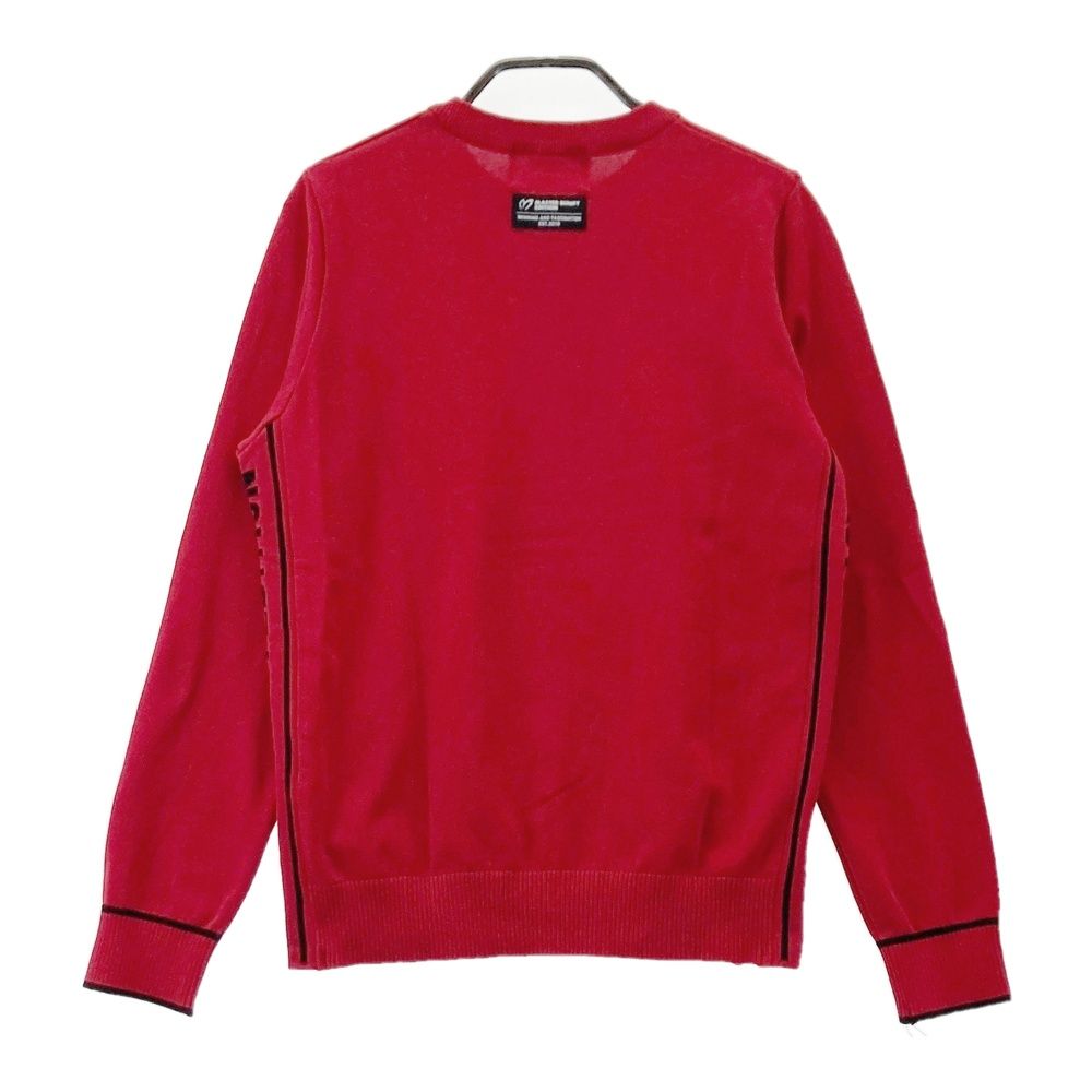 サイズ 1 MASTER BUNNY EDITION マスターバニーエディション ニット セーター レッド系 ゴルフウェア レディース ストスト
