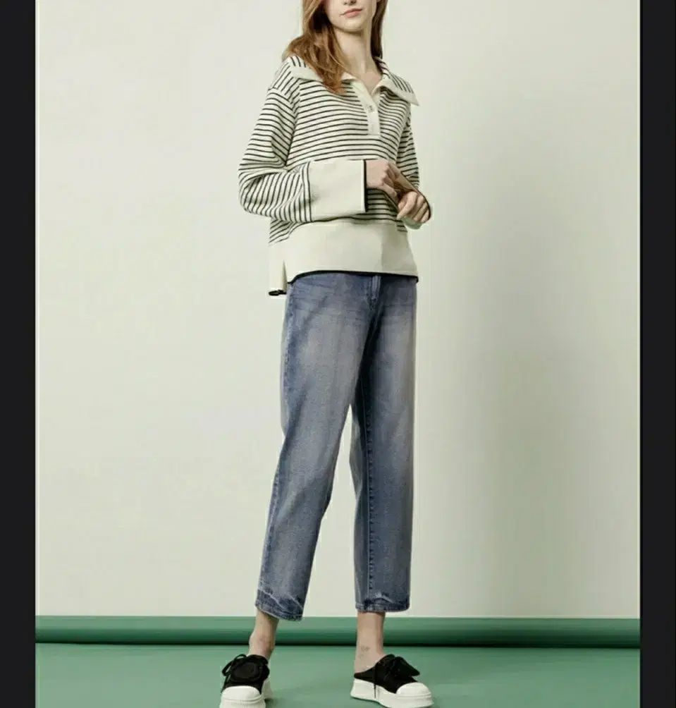 SJSJ ストライプ KARA カラ ニンパ Tシャツ