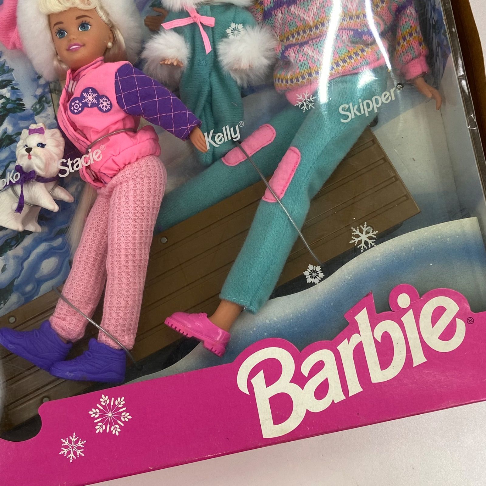 希少】【レトロ】Barbie バービー Barbie Winter Holiday Gift Set