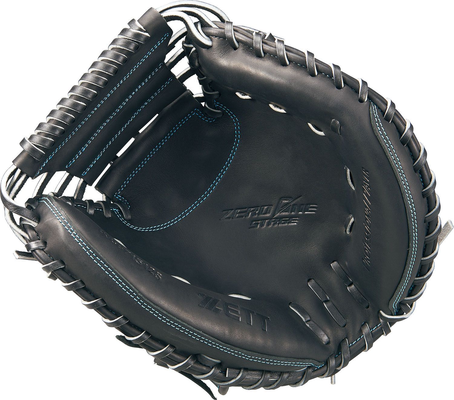 ゼット ZETT 野球 少年軟式用 ジュニア キャッチャーミット グローブ グラブ 捕手用 右投げ ゼロワンステージ 1900 ブラック 黒