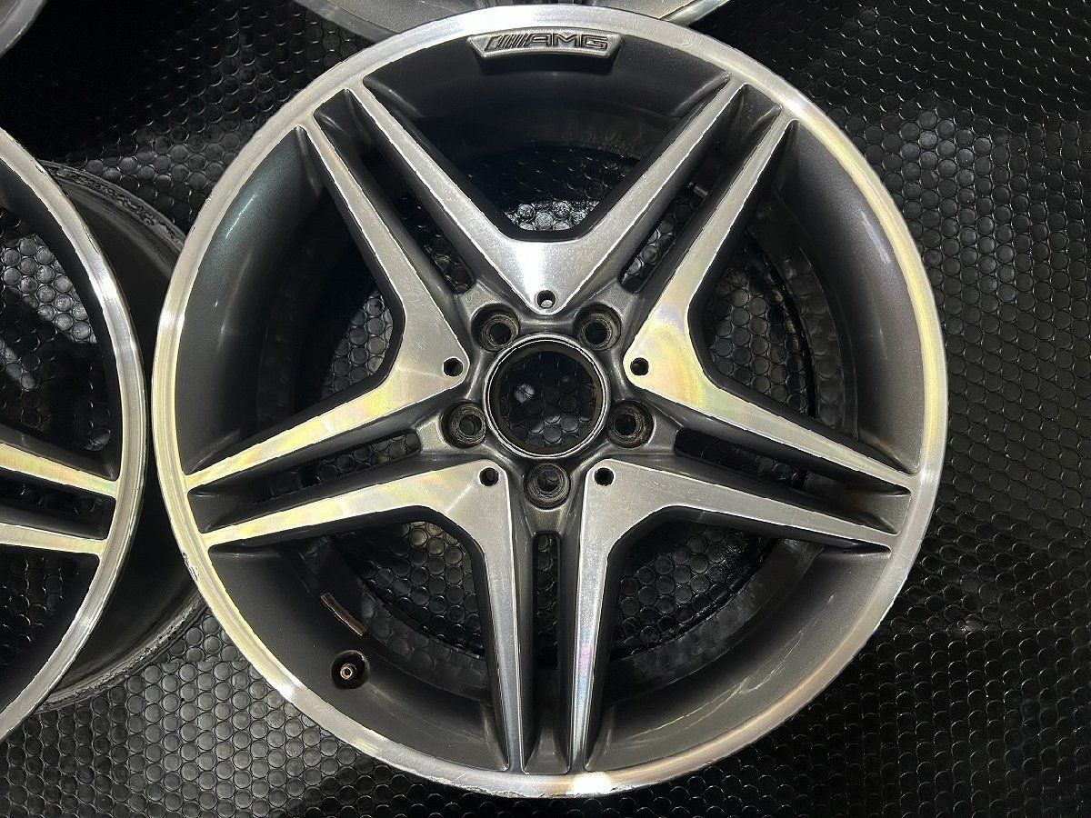 AMG ベンツ W 176 Aクラス ホイール 18インチ 4本 7 52 Bクラス流用 VHB 522