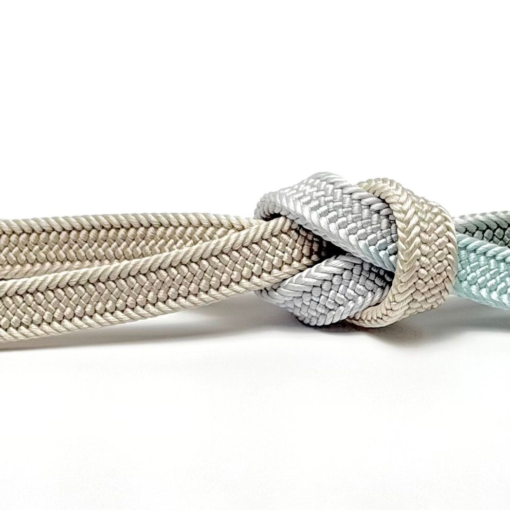 帯締め 衿秀 耳高内記片〆切 五色 切房 0010