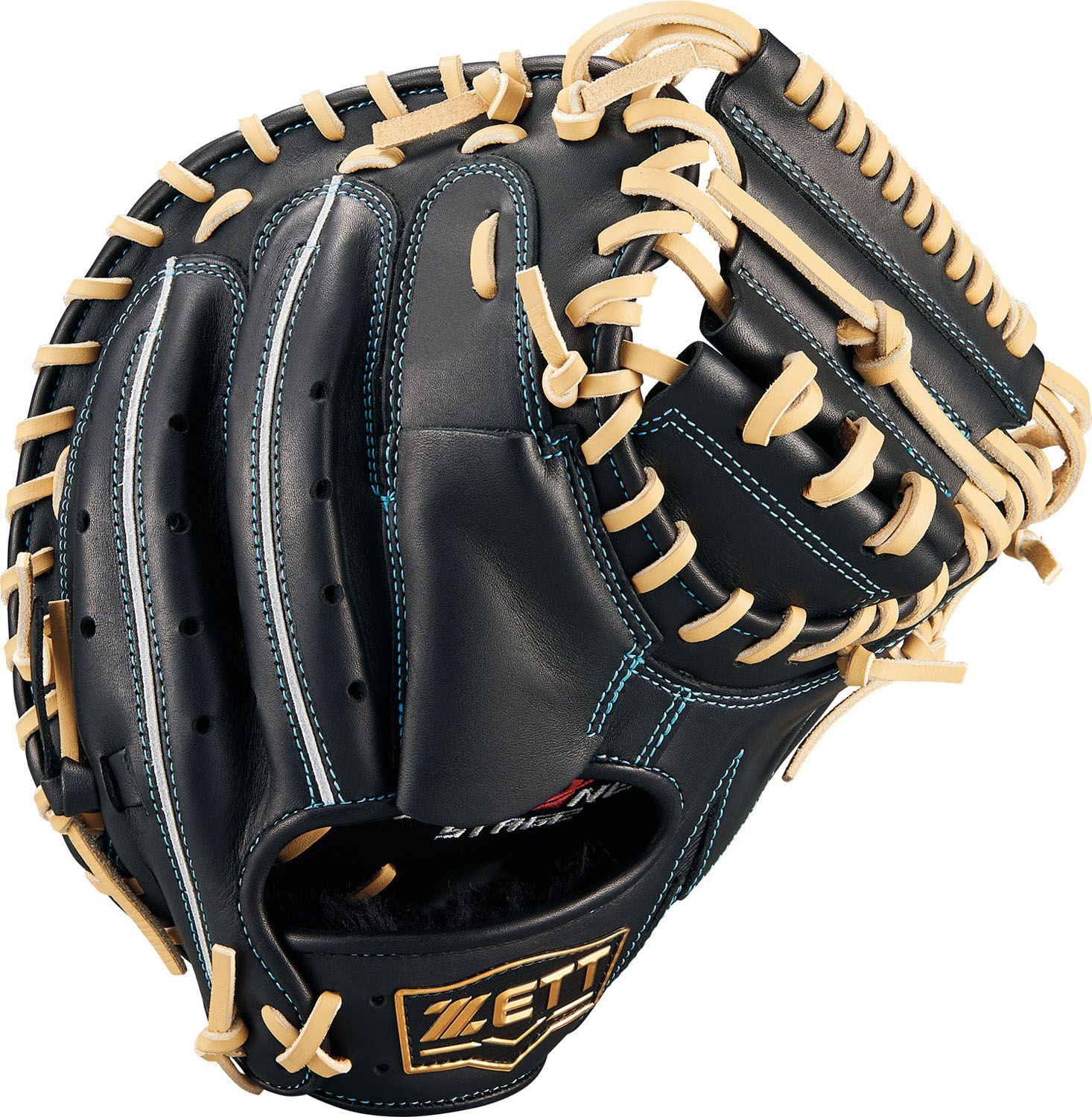 ゼット ZETT 野球 少年軟式用 ジュニア キャッチャーミット グローブ グラブ 捕手用 右投げ ゼロワンステージ BJCB71512F 1932 ブラック 黒