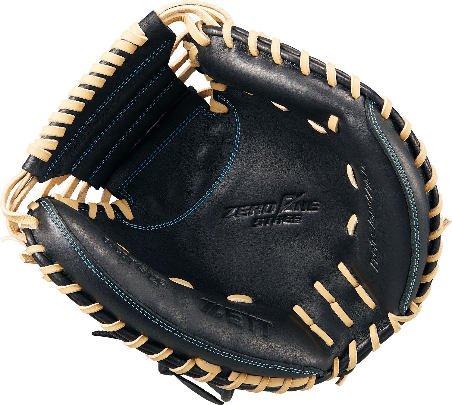 ゼット ZETT 野球 少年軟式用 ジュニア キャッチャーミット グローブ グラブ 捕手用 右投げ ゼロワンステージ 1932 ブラック 黒