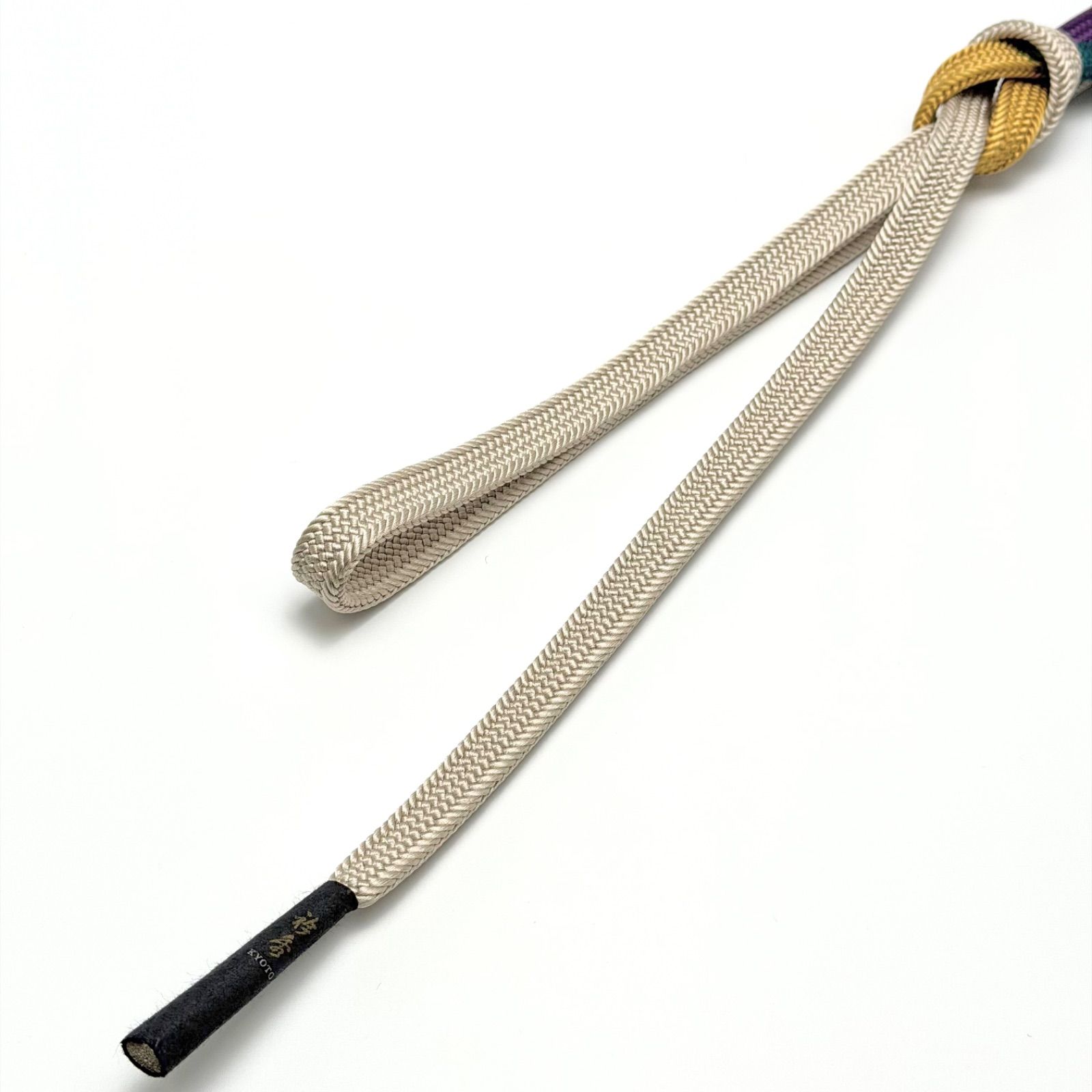  帯締め 衿秀 耳高内記片〆切 五色 切房 0011 帯締め 帯留め 帯飾り