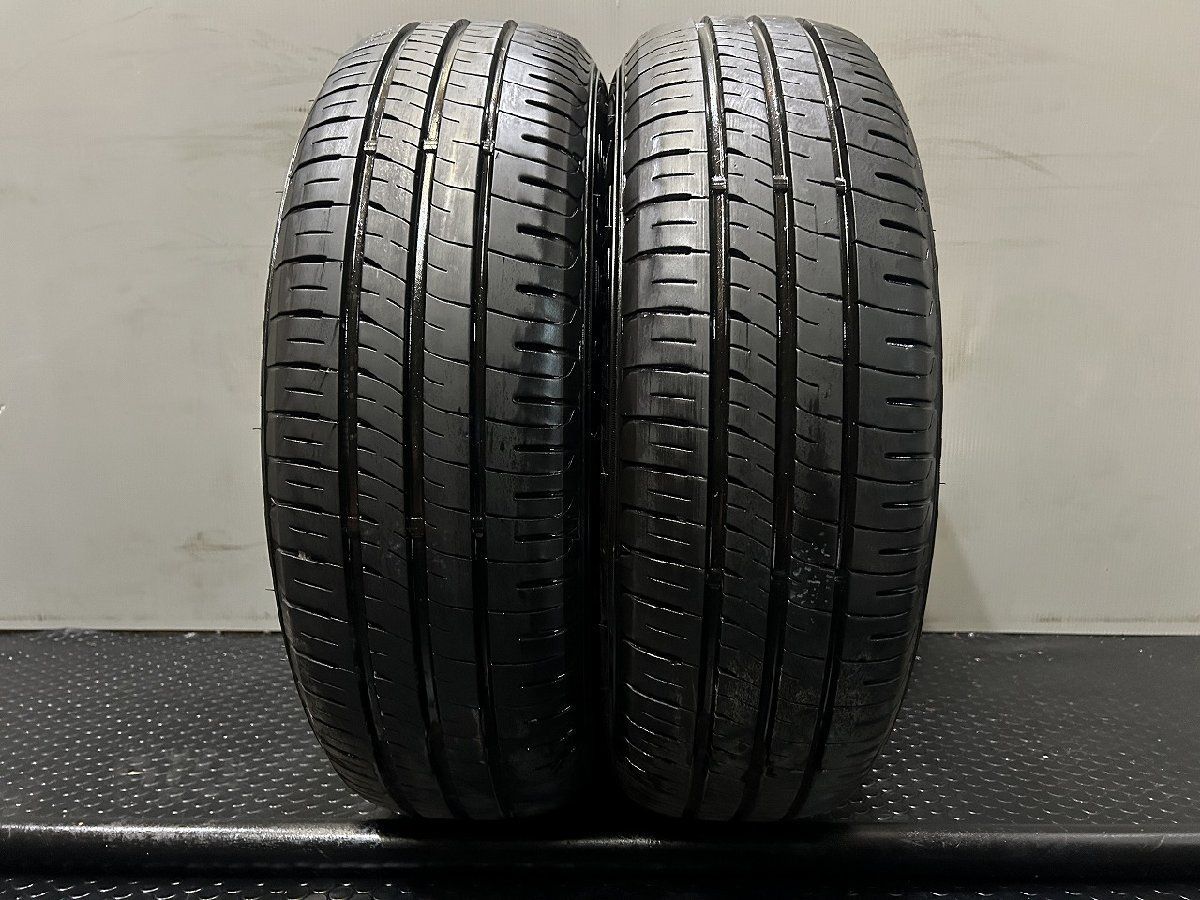 車 DUNLOP ENASAVE EC204 185/65R15 15インチ 夏タイヤ 2本 24年製 バリ