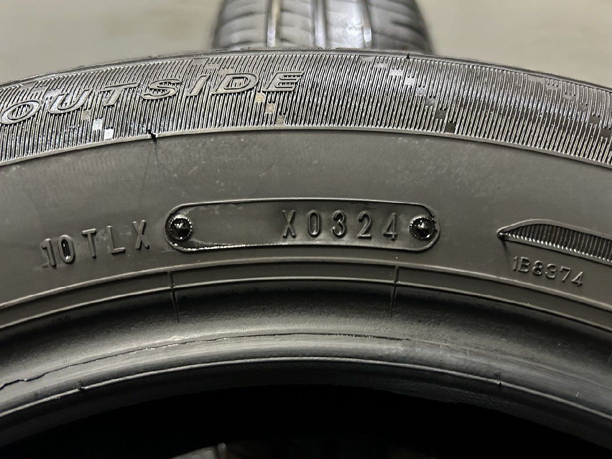 車 DUNLOP ENASAVE EC204 185/65R15 15インチ 夏タイヤ 2本 24年製 バリ