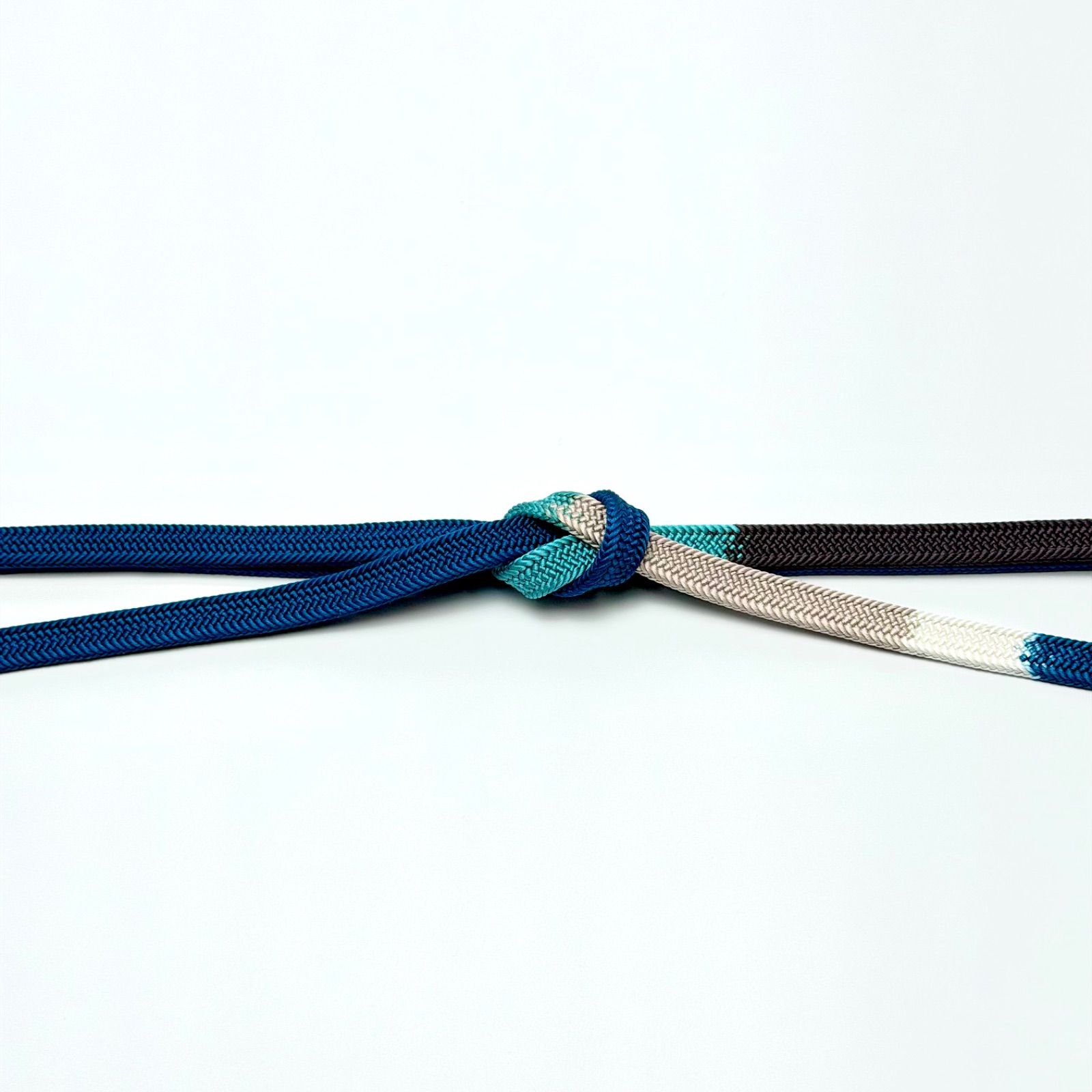 帯締め 衿秀 耳高内記片〆切 五色 切房 0012