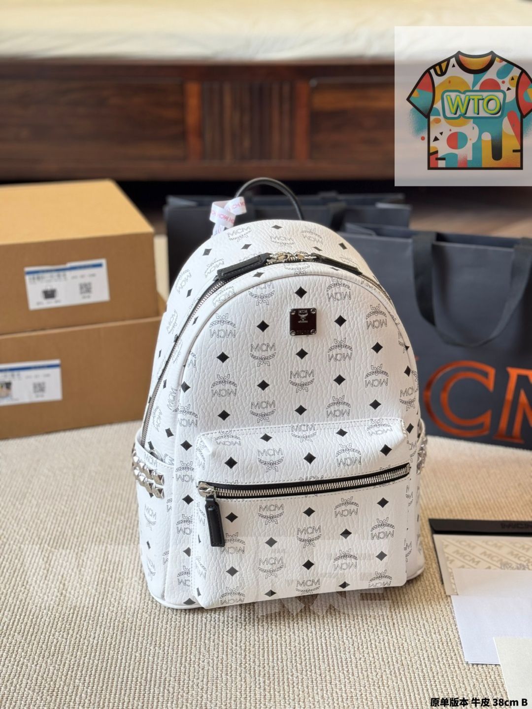 WTO通販 MCM ミューチュアル クレーション モンタージュ 2025 款 バックパック1-WTO輸入-DRN26