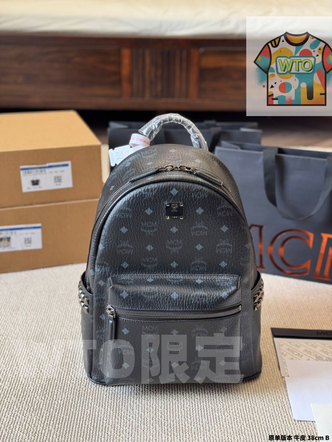 WTO通販 MCM ミューチュアル クレーション モンタージュ 2025 款 バックパック1-WTO輸入-YBG29