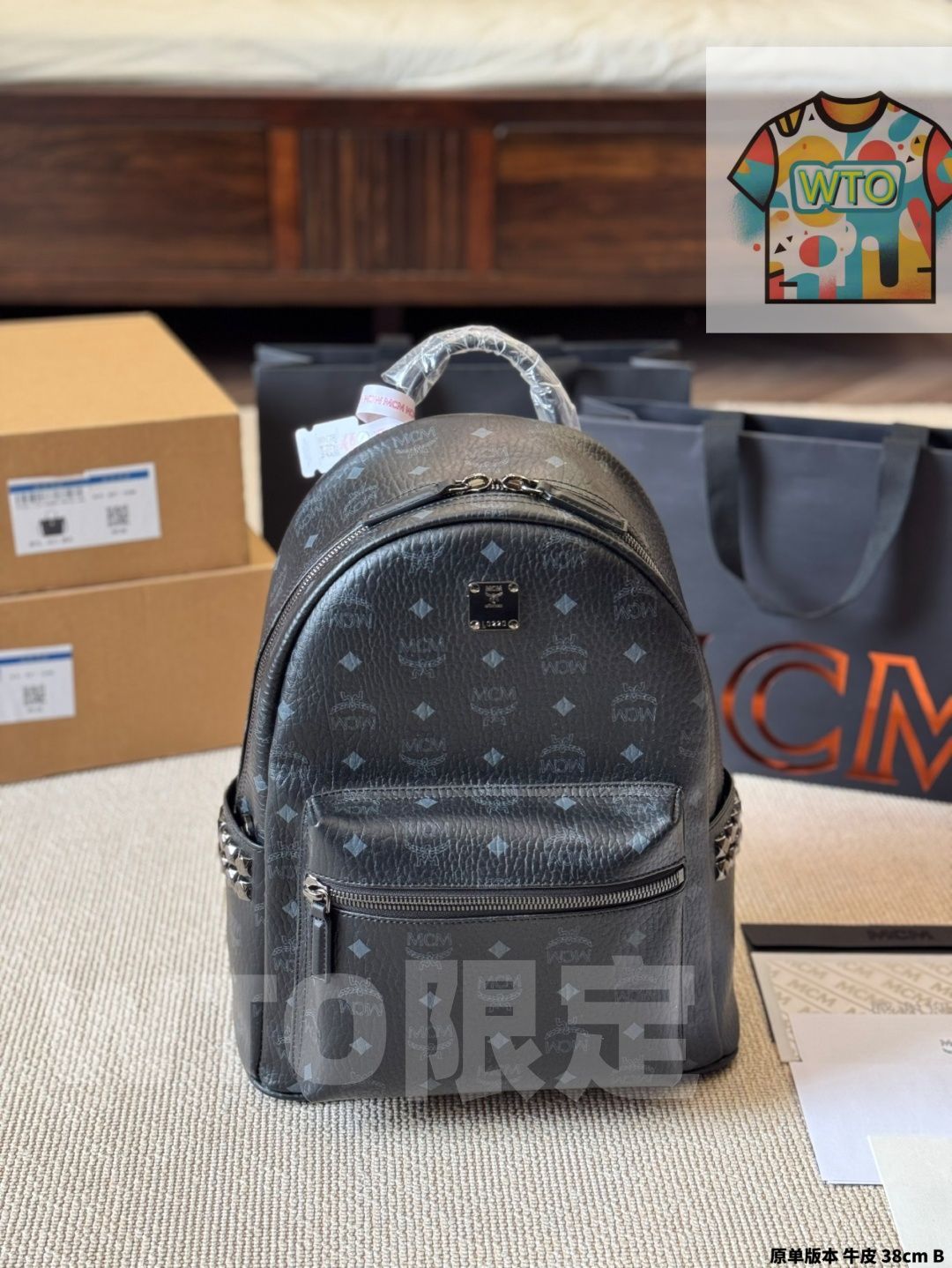 WTO通販 MCM ミューチュアル クレーション モンタージュ 2025 款 バックパック1-WTO輸入-YBG29