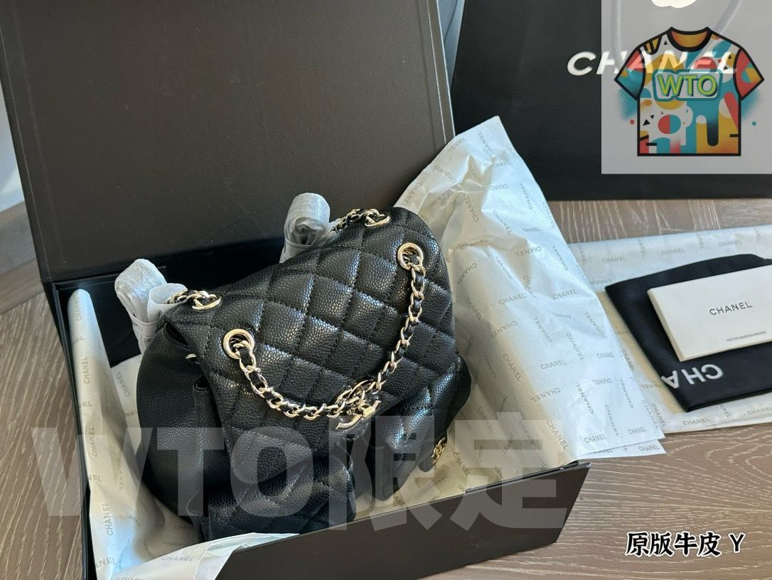 自由自在な WTO通販 Chanel Duma Frog Backpack - シャネル デュマ フロッグ バックパック1-WTO輸入-OLC17 100％品質保証！