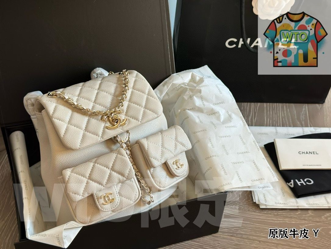 WTO通販 Chanel Duma Frog Backpack - シャネル デュマ フロッグ バックパック1-WTO輸入-WOP92