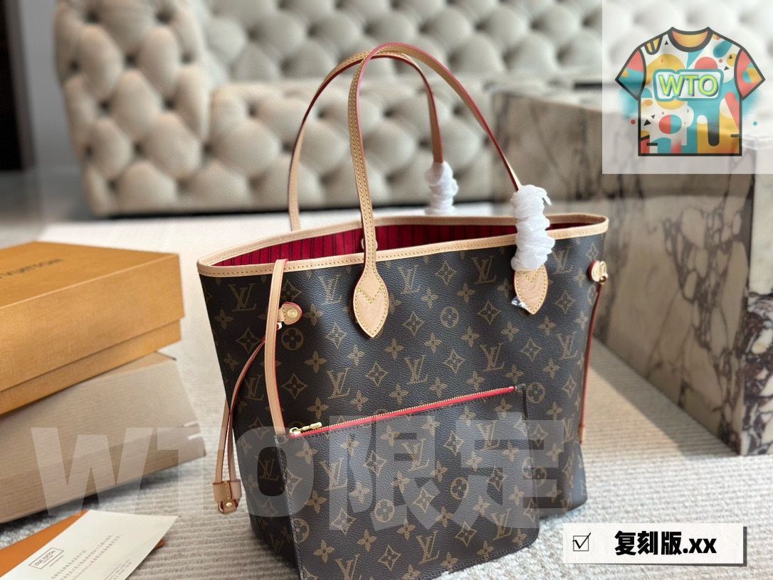 WTO通販 LV Neverfull ネヴァーフル ショッピングバッグ1-WTO輸入-SVP95