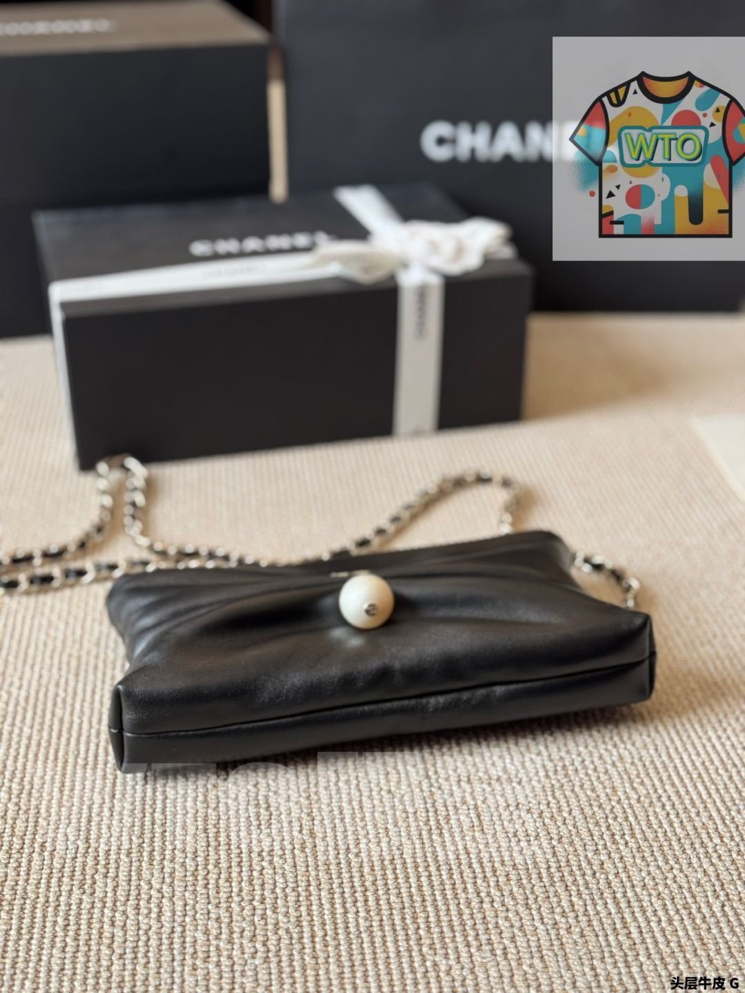  WTO通販 Chanel 25 SS ハンドホールディング ディナーバッグ1-WTO輸入-QBE 84 ショルダーバッグ ショルダーバッグ