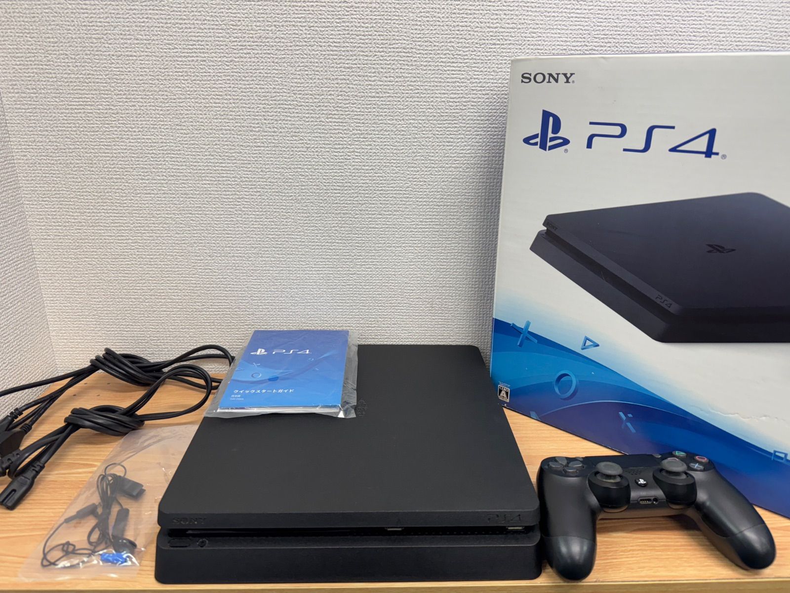 SONY PlayStation 4 CUH-2100A PS4 Slim Jet Black 500GB PS4