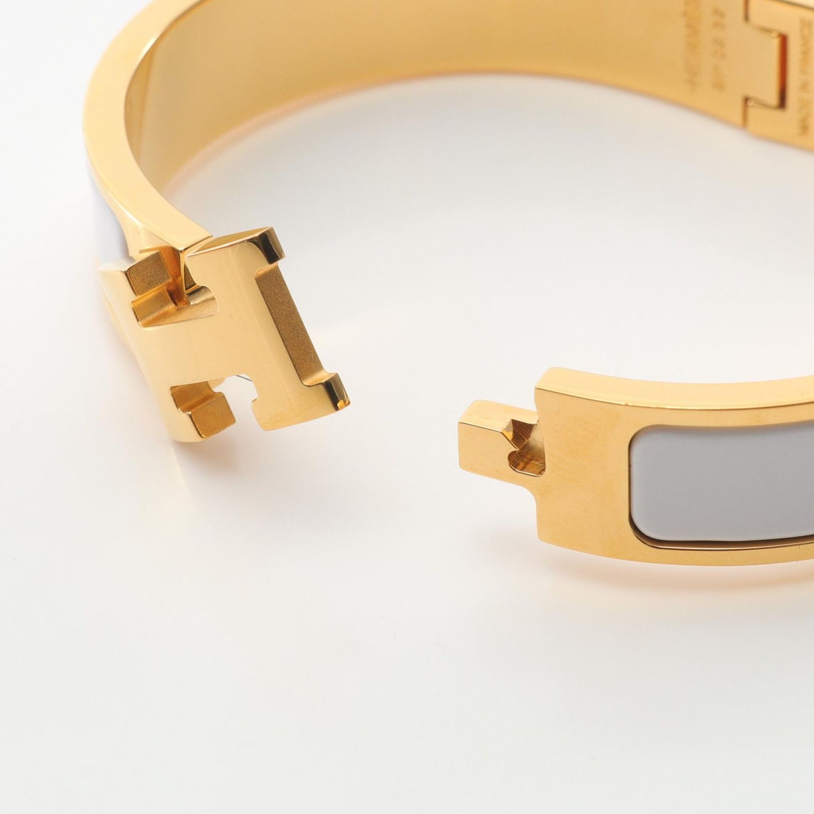  エルメス HERMES バングル クリックH PM GP ゴールドメッキ クリックHバングル レディース A バングル リストバンド アクセサリー