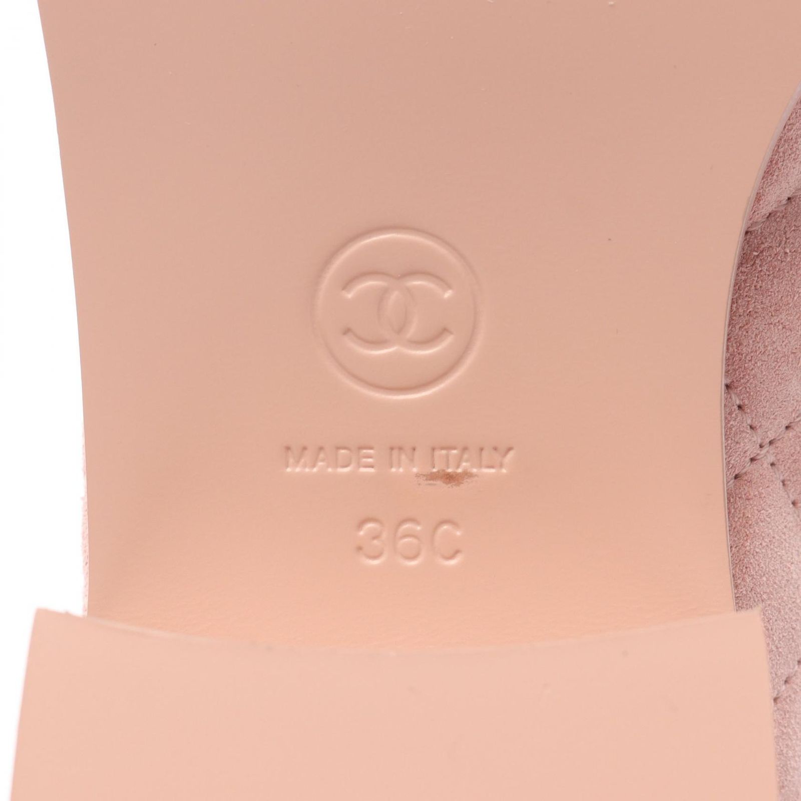 シャネル CHANEL ローファー マトラッセ ココマーク ハートターン