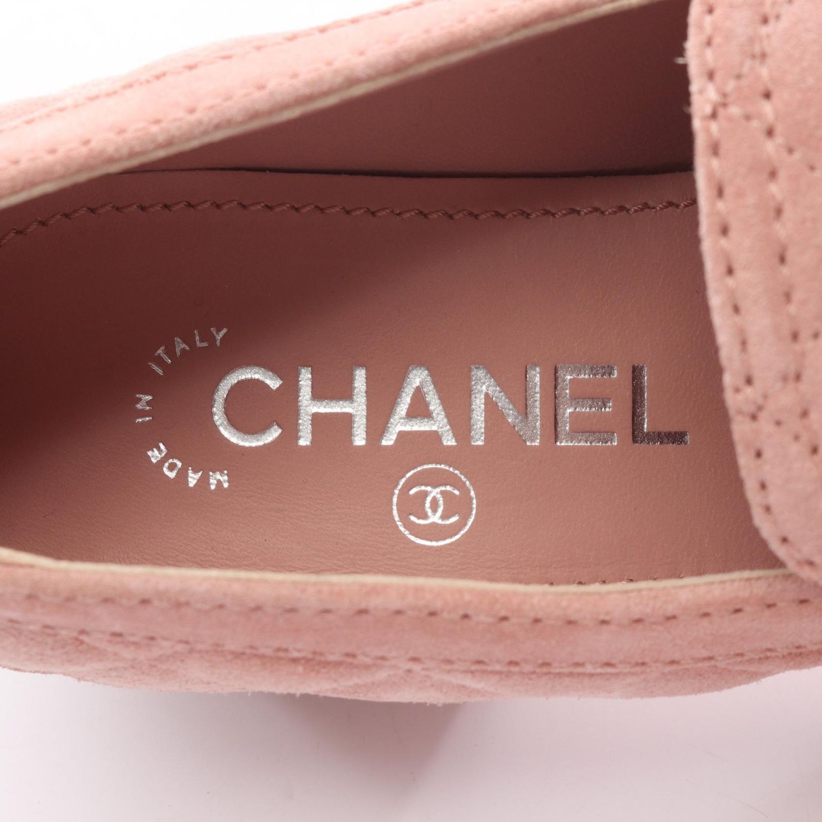 シャネル CHANEL ローファー マトラッセ ココマーク ハートターン