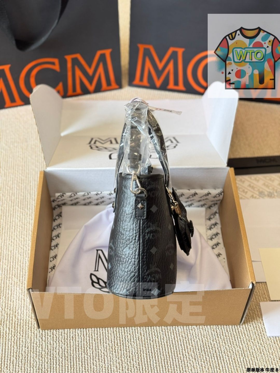 Mcm オリジナル牛革