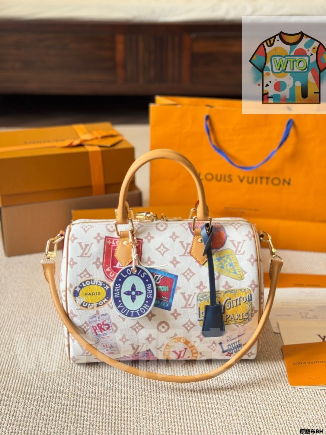 WTO通販 LV Speedy スプリング グラフィティ ピローバッグ1-WTO輸入-JIG53