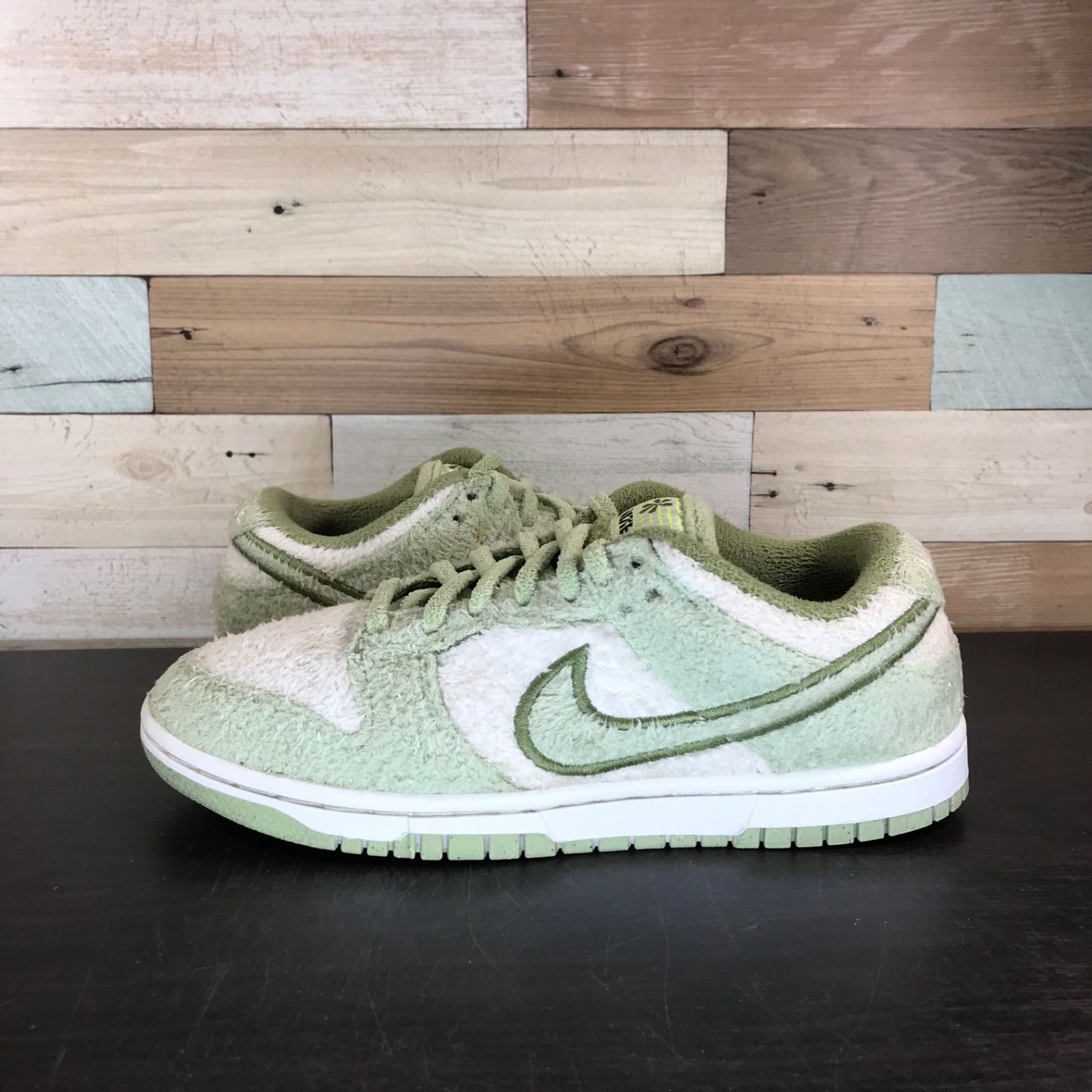 NIKE DUNK LOW ナイキ ダンク ローカット グリーン ホワイト 23cm 