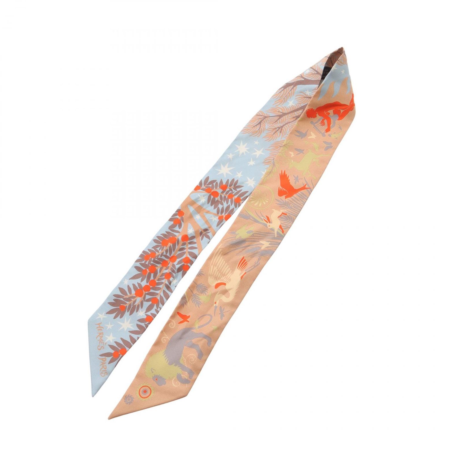 エルメス HERMES スカーフ ツイリー Le Charme D Orphee シルク レディース B