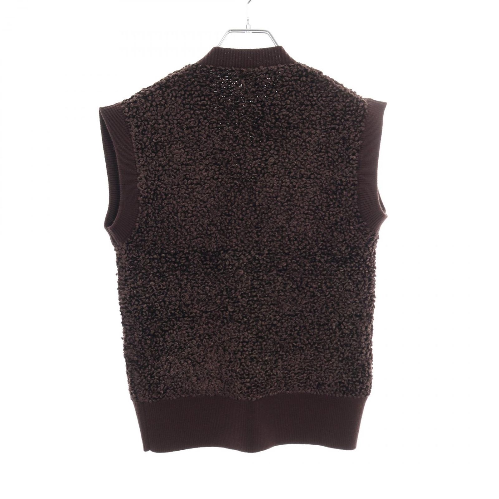 サルヴァトーレフェラガモ Salvatore Ferragamo ベスト ブラウン レーヨン ベスト レディース Used A