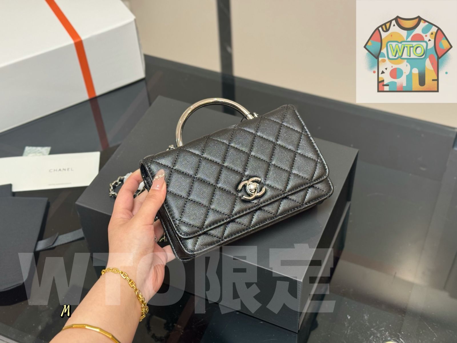 WTO通販 Chanel 24A WOC ファッションバッグ サイズ 19×12cm 1-WTO輸入-BGN23