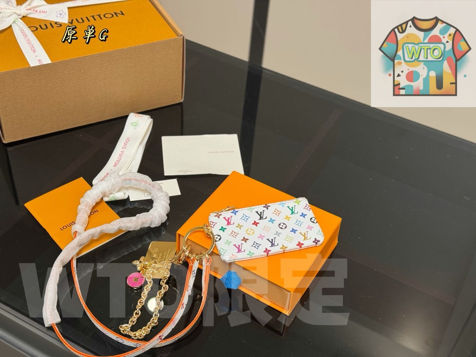 WTO通販 LV ゼロウォレット カードケース カーキー チャーム サイズ 12×7cm 1-WTO輸入-EEX83