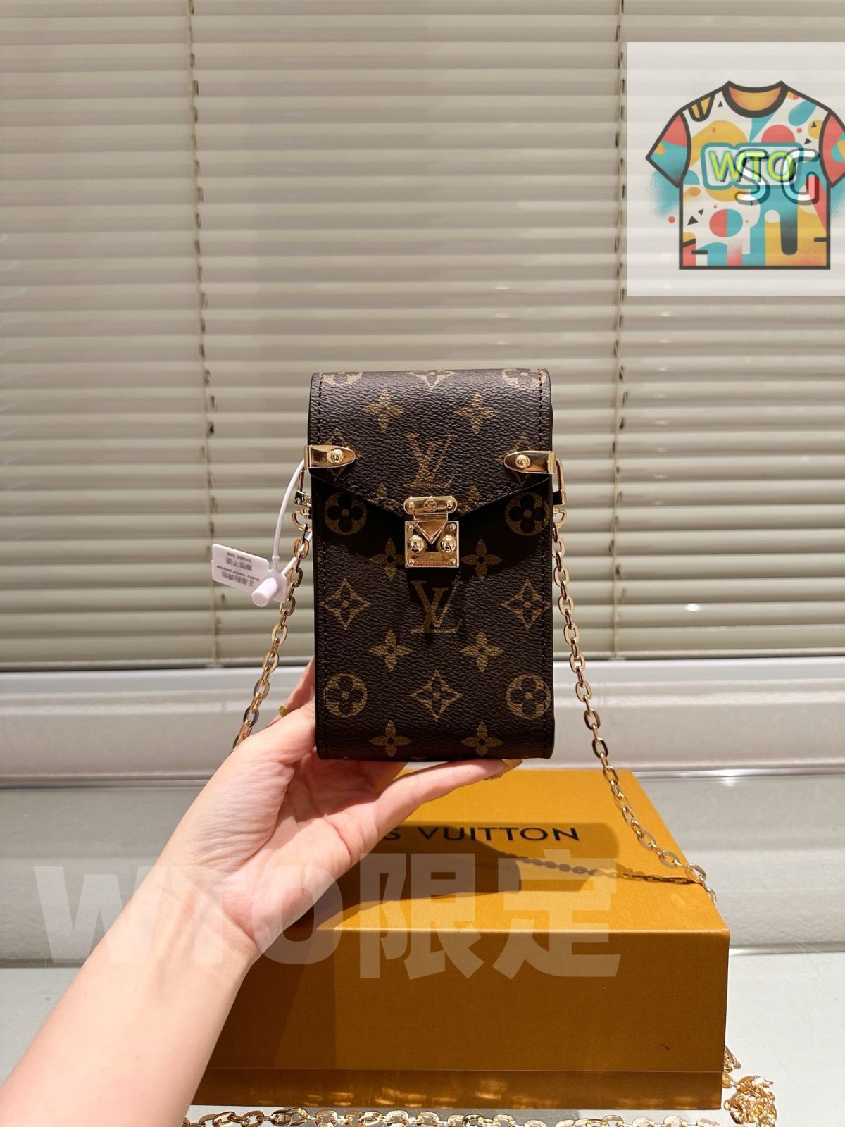 WTO通販 LV チェーン フォンポーチ サイズ 10×17cm 1-WTO輸入-KIH07