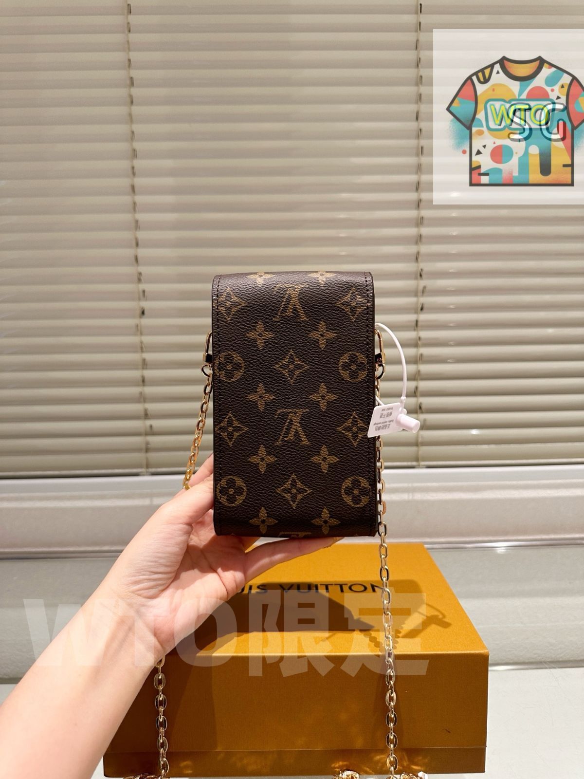 WTO通販 LV チェーン フォンポーチ サイズ 10×17cm 1-WTO輸入-KIH07