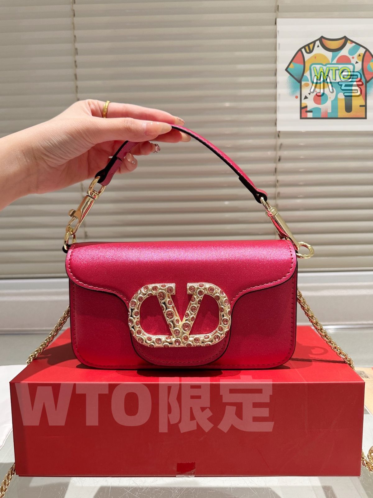 WTO通販 VALENTINO GARAVANI LOC ショルダーバッグ1-WTO輸入-KOG48