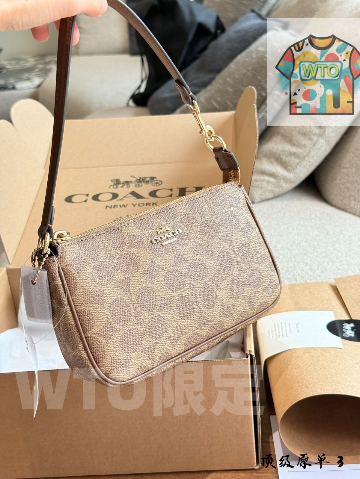 WTO通販 COACH Nolita Mahjong Bag 19 - コーチ ノリタ マージャンバッグ 191-WTO輸入-JQQ10