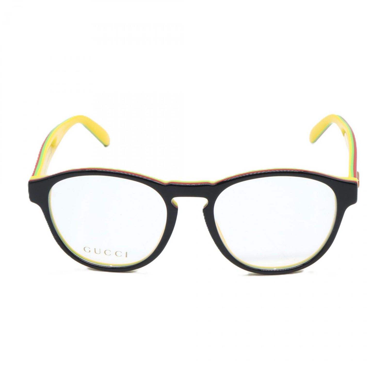 グッチ GUCCI メガネ オプティカルフレーム GG 0273 O-005 ブラック イエロー その他 ユニセックス
