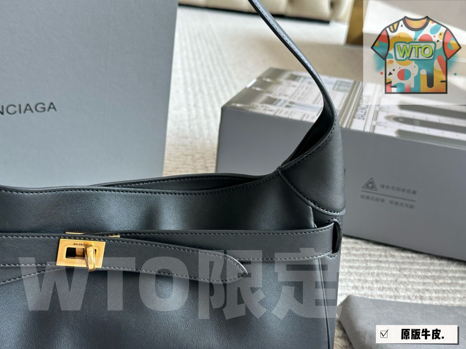 WTO通販 Balenciaga New Hobo バイアンサーガ ニューホボ バッグ サイズ 34×14cm 1-WTO輸入-MHA89