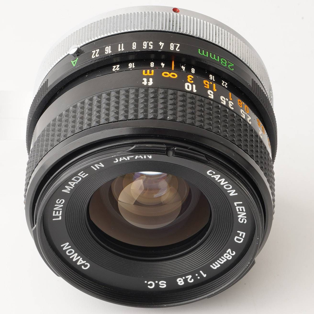 キヤノン Canon FD 28mm F2.8 S.C
