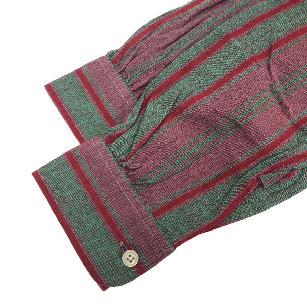  Needles ニードルズ サイズ2 23 SS Ascot Collar EDW Shirt Green Lavender MR 261 定価27 500円 ユニセックス その他 トップス