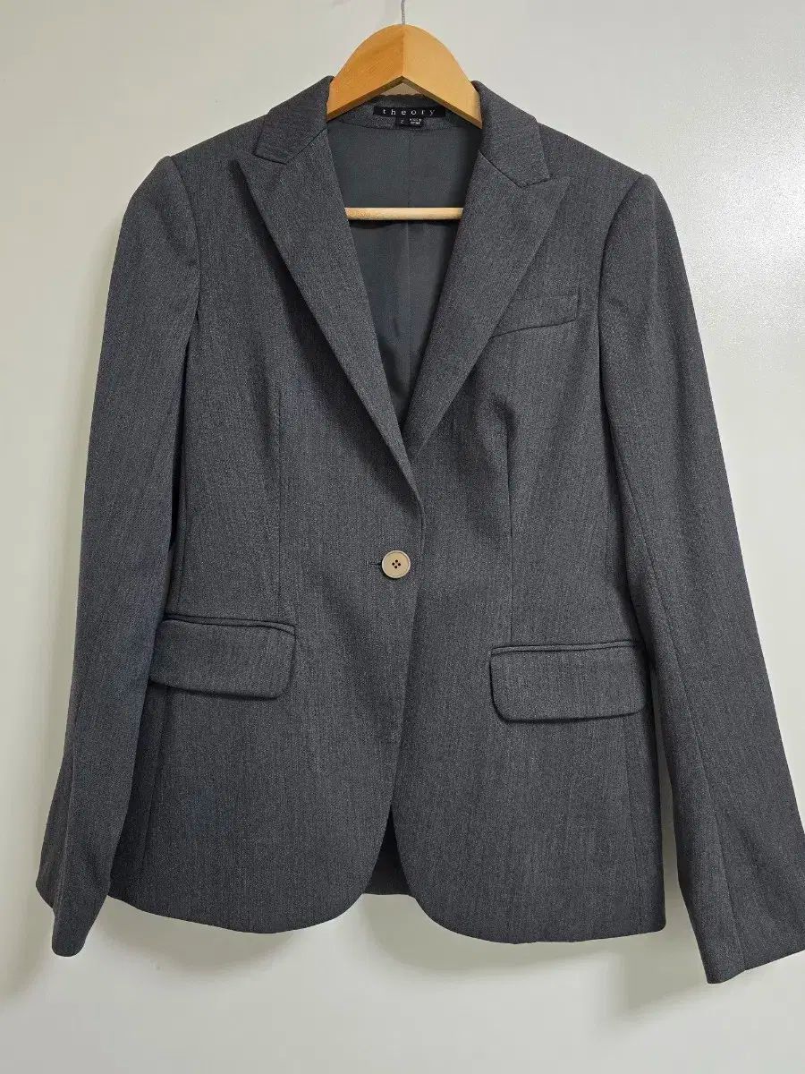 セオリー Theory ウール グレー ブレーザー ジャケット 2