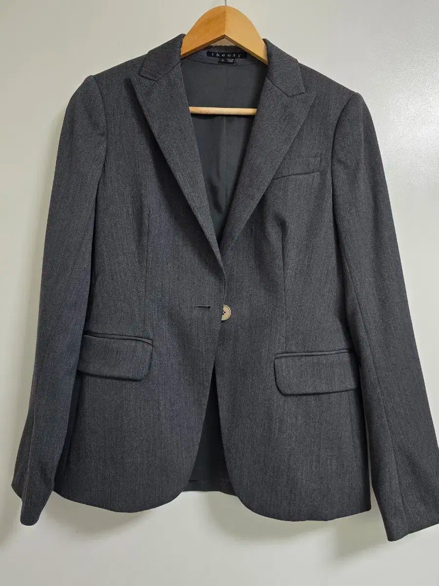 セオリー Theory ウール グレー ブレーザー ジャケット 2