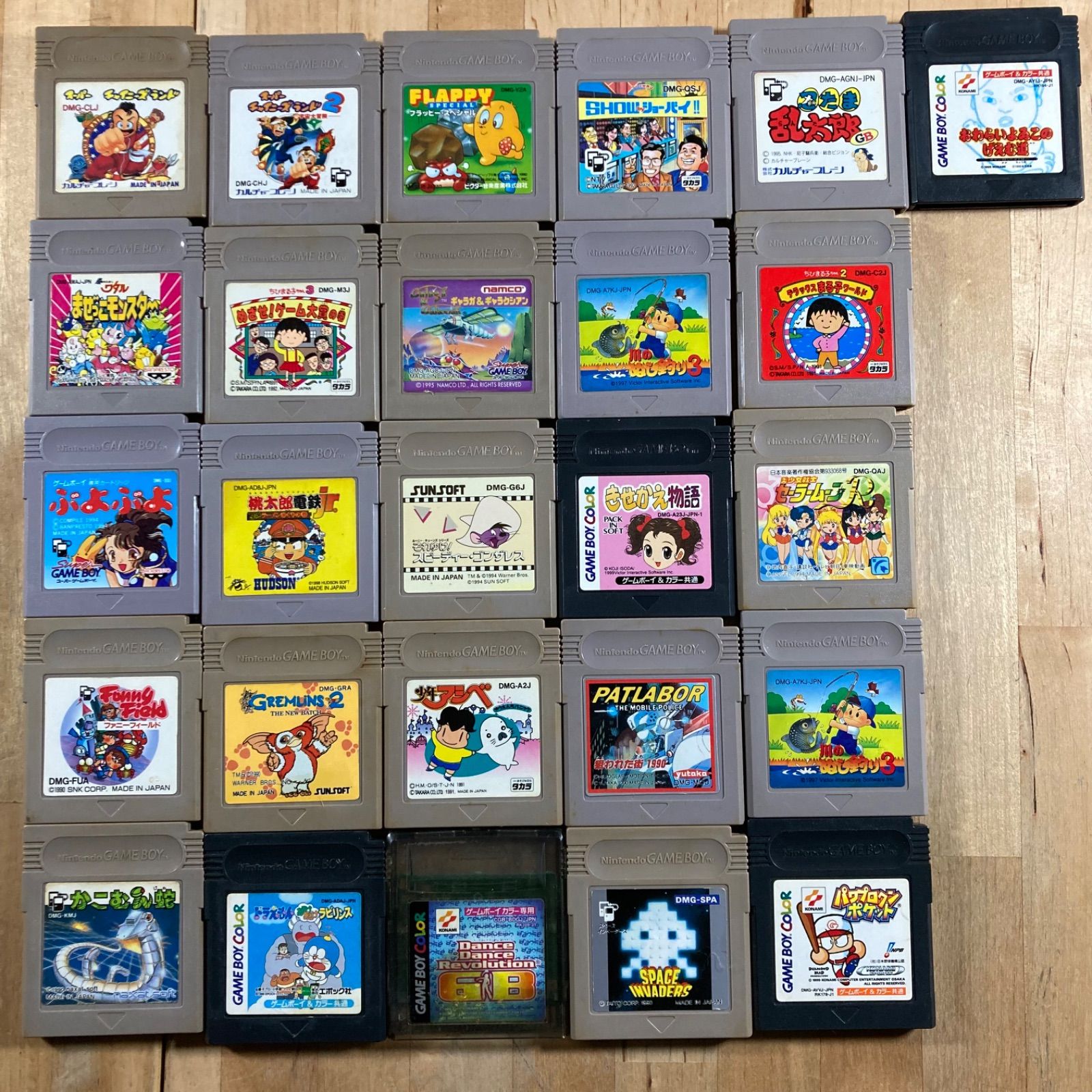 多数 ゲームボーイソフト 26本セット