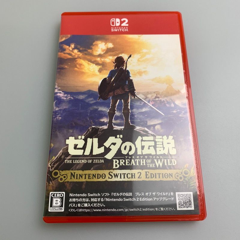 爆買い，高品質 【中古品】 ゼルダの伝説　ブレス オブ ザ ワイルド Nintendo Switch 2 Edition ゲームソフト テレビゲーム スイッチ2 エディション ニンテンドー 【251111-em-77-min】 ソフト(パッケージ版)
